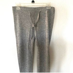 James Perse 100% Cashmere gray pants size0